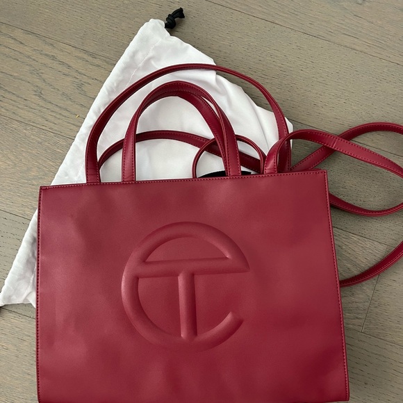 Medium Telfar Shopping Bag - Oxblood - Picture 2 of 3